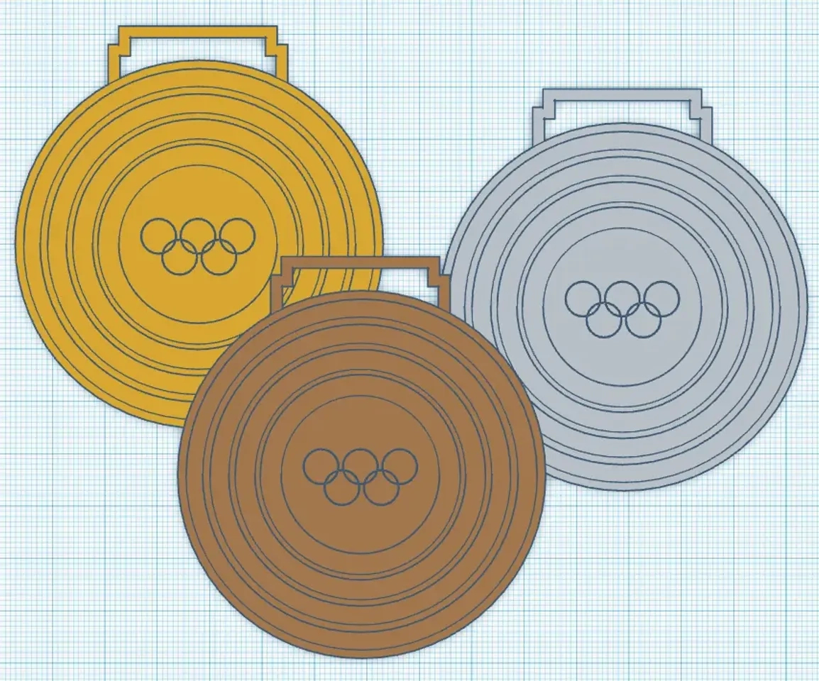 2022 Olympic Medalchimy | Download Free Stl Model | Printables with regard to Printable Free Printable Olympic Medals
