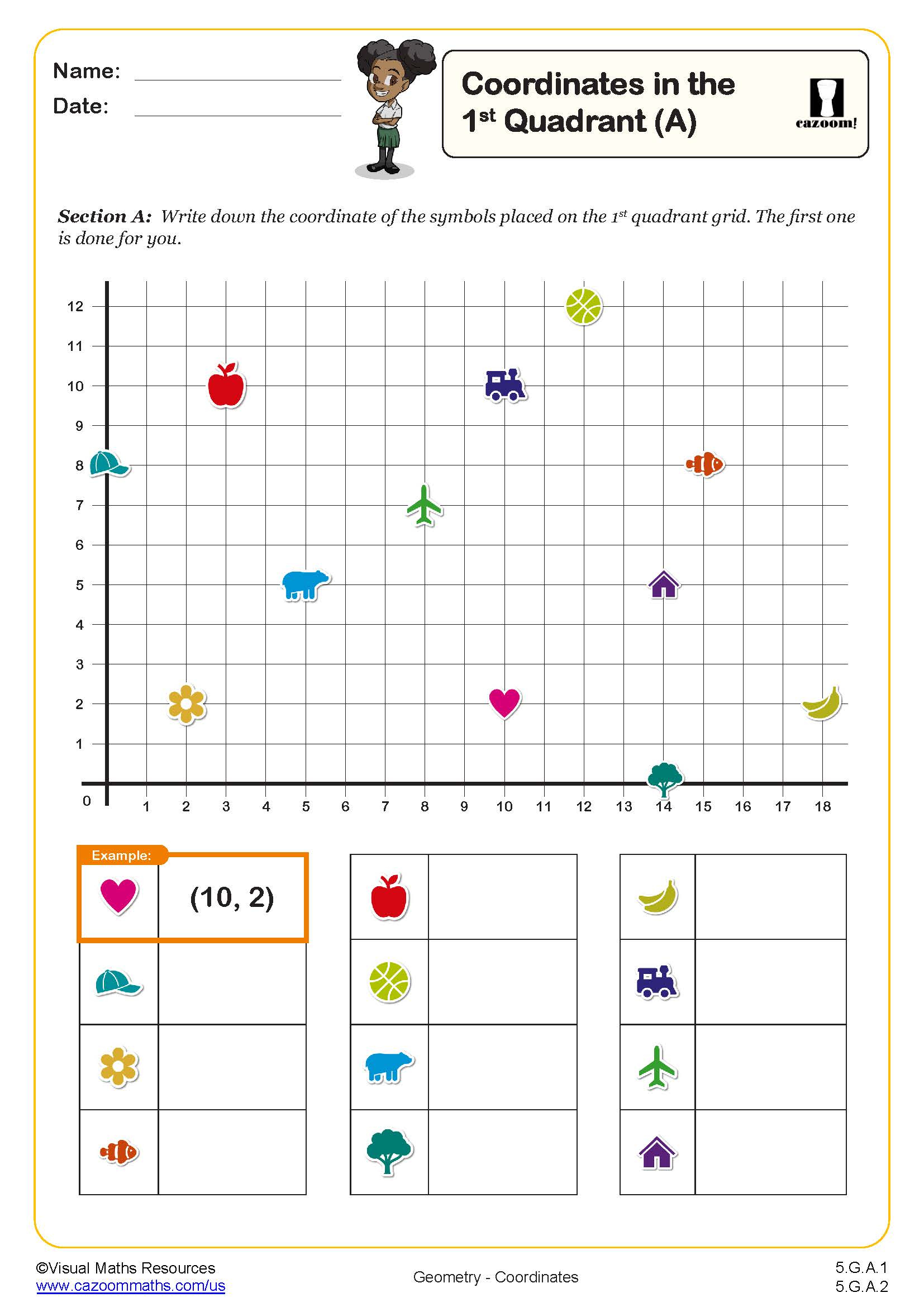 5Th Grade Math Worksheets Pdf | Printable Pdf Worksheets | Cazoom Math in Free Printable 5th Grade Worksheets