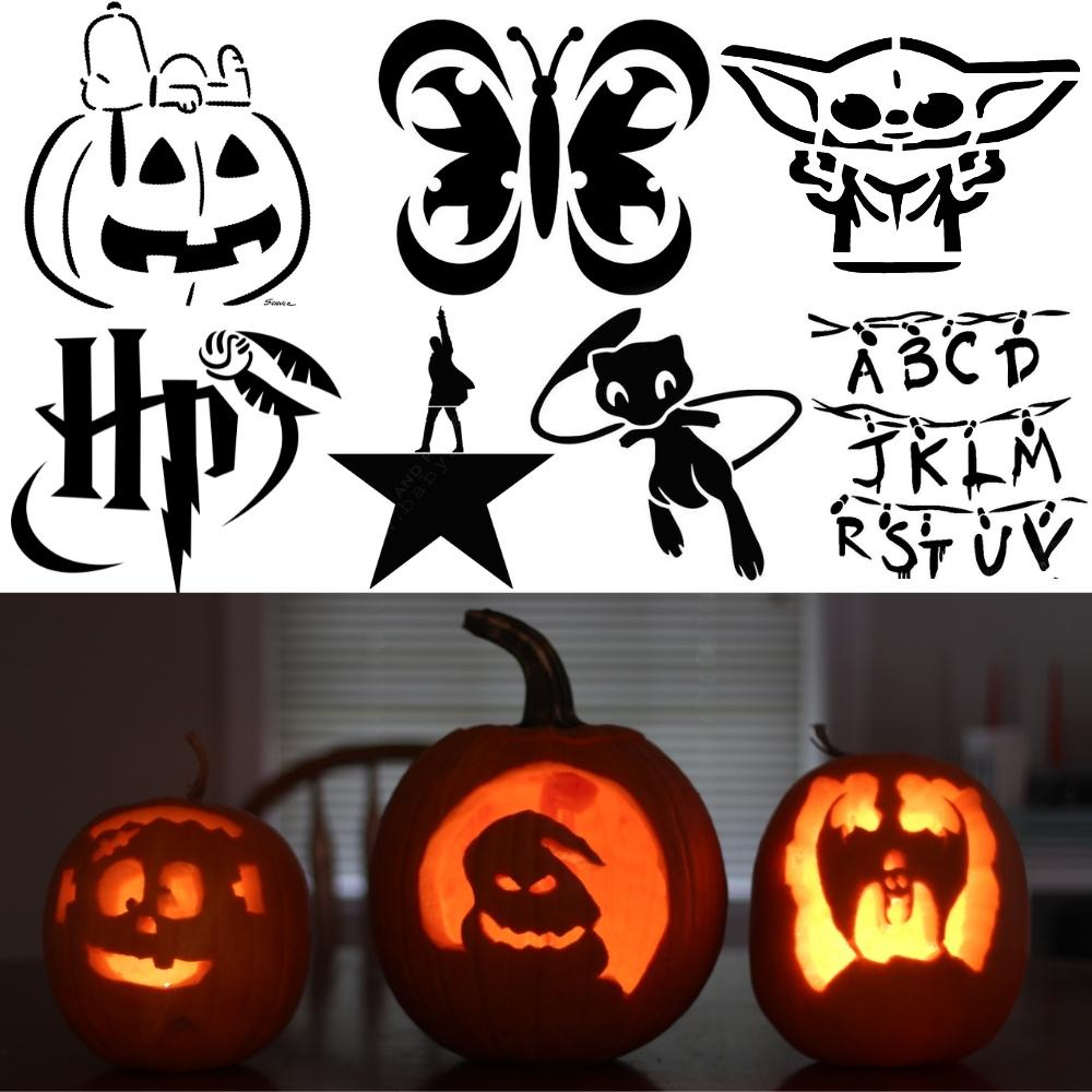 700 Free Pumpkin Carving Stencils And Printable Templates with Free Printable Halloween Pumpkin Carving Templates