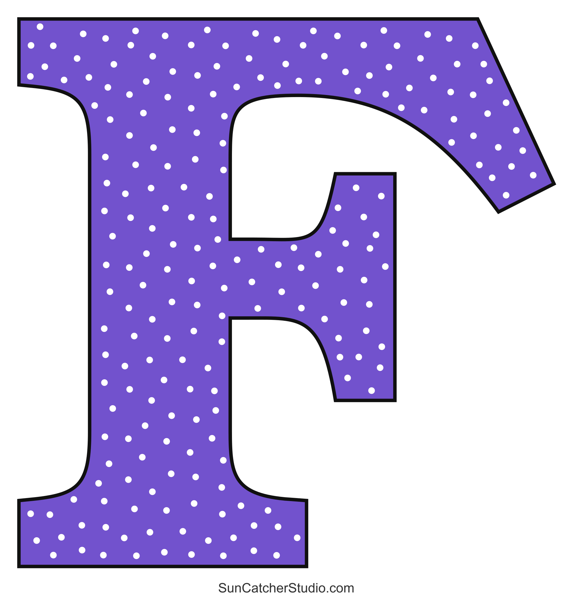 Alphabet Letters And Numbers With A Colorful Polka Dot Design for Free Printable Large Letters For Walls