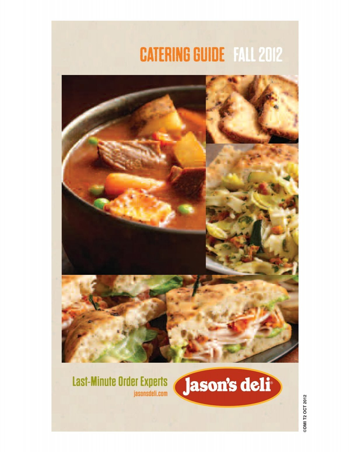 Catering Menu - Jason'S Deli throughout Printable Jason's Deli Menu