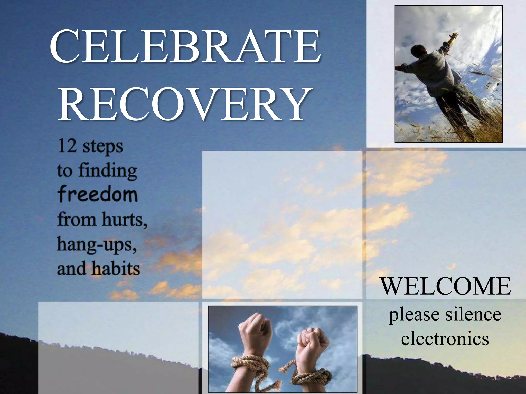 Celebrate Recovery Meeting Template | Pptx inside Celebrate Recovery 12 Steps Printable