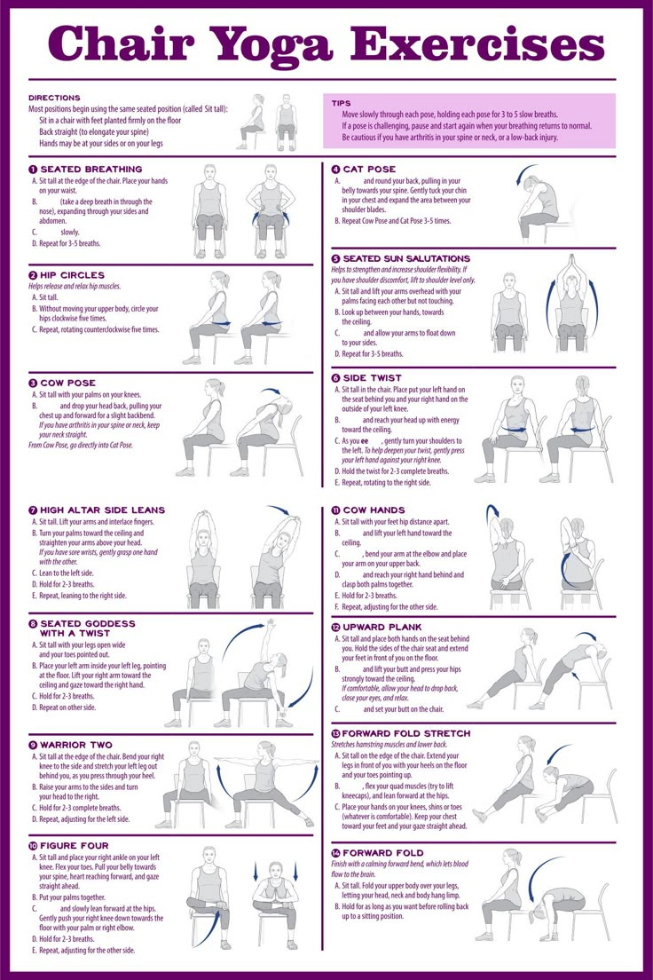 Chair Exercises For Seniors - 20 Free Pdf Printables | Printablee within Printable Chair Yoga For Seniors