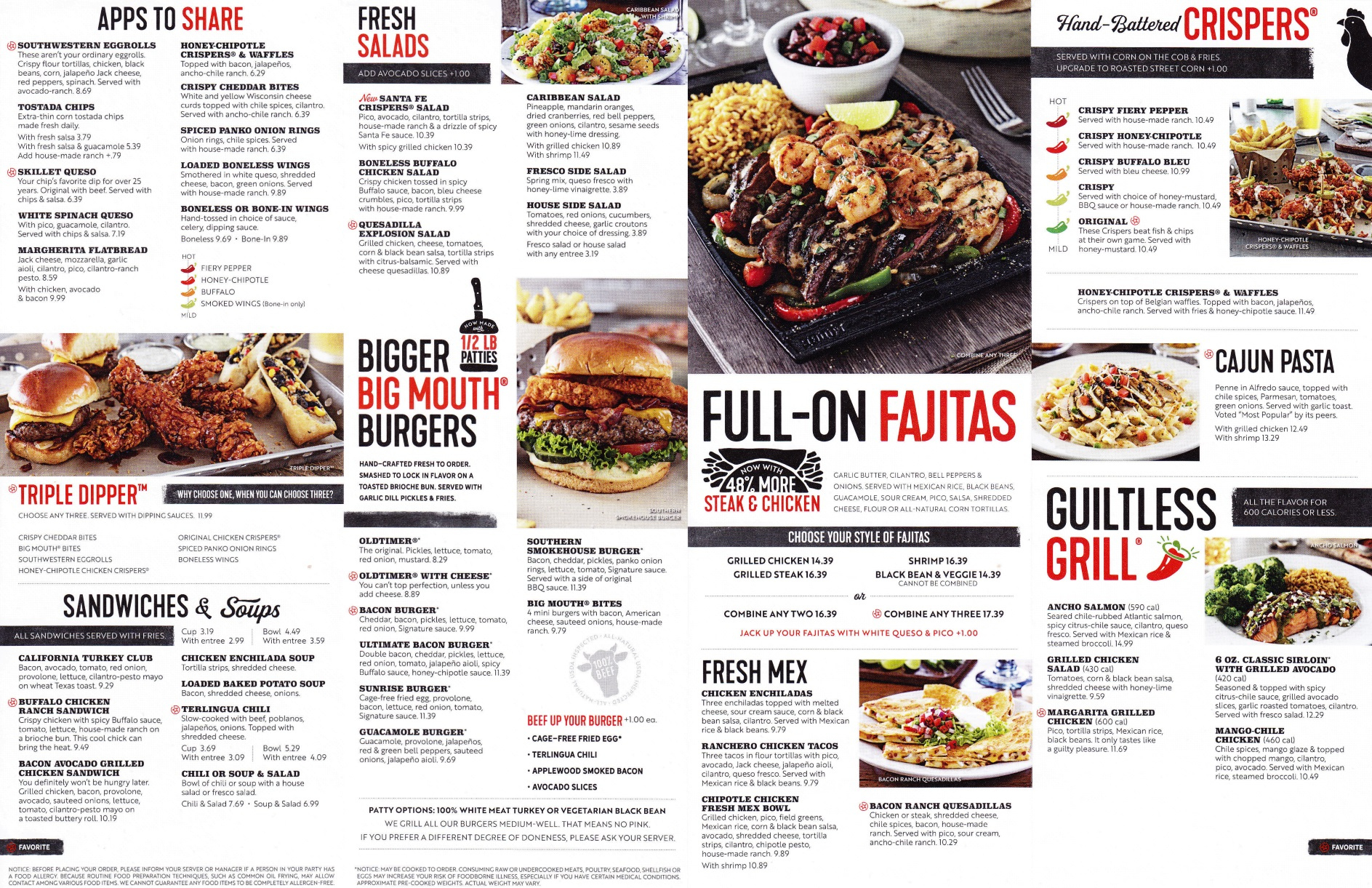 Chilis Menu Printable - Printable Party Favors regarding Printable Chili'S Menu With Prices