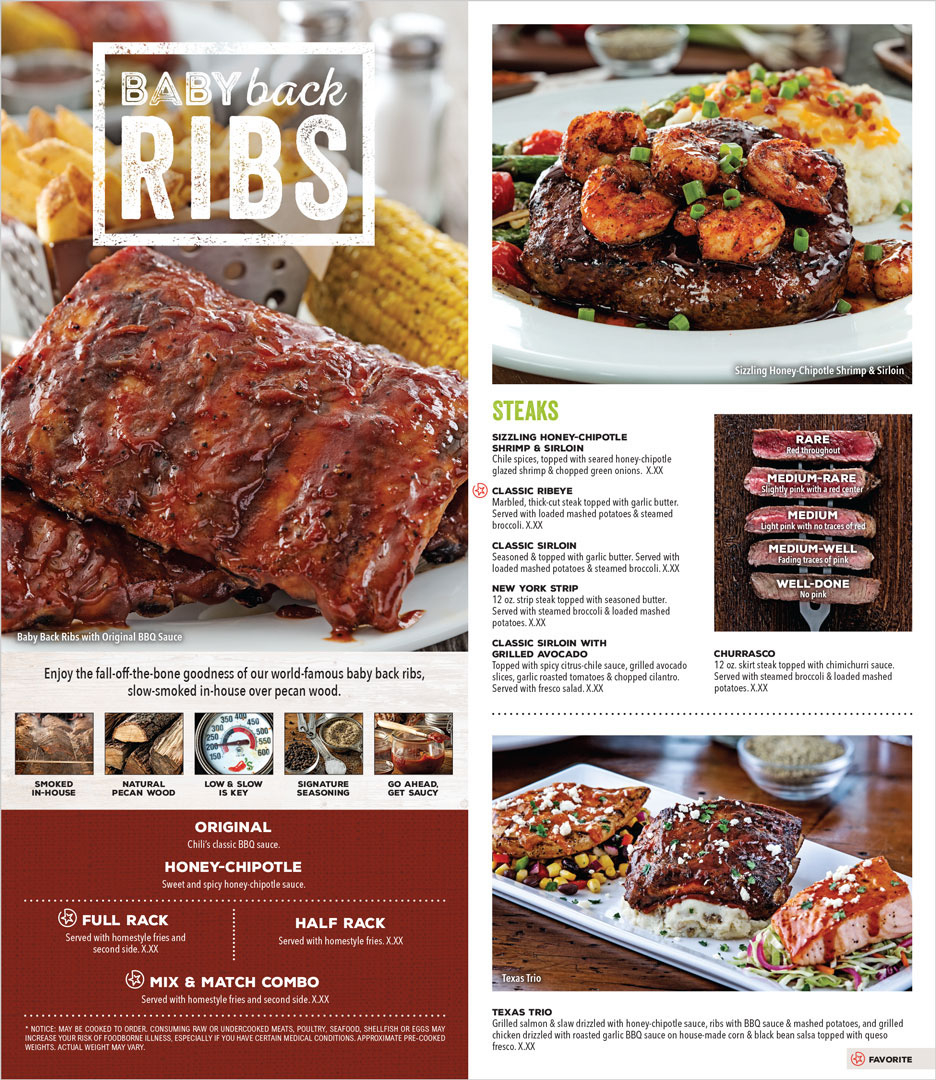 Chilis Menu With Prices Printable - Printable Party Favors intended for Printable Chili'S Menu With Prices