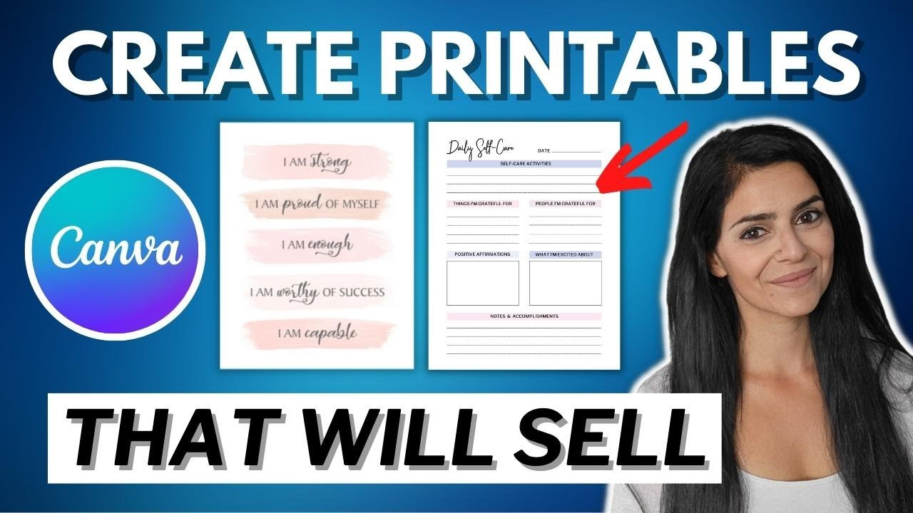 Create Printables In Canva That Will Actually Sell On Etsy (Validate, Create & Upload!) within How To Make A Printable