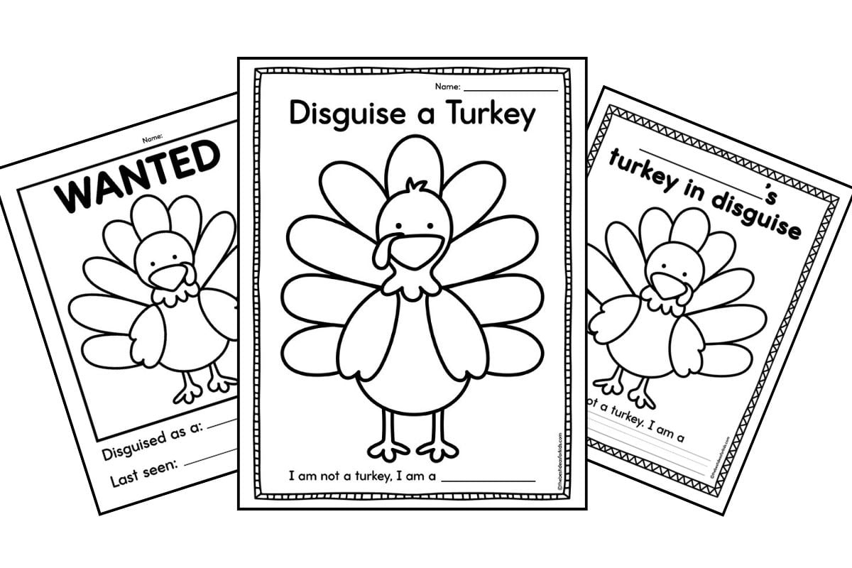 Disguise A Turkey Template (Free Printables) - The Best Ideas For Kids intended for Turkey In Disguise Images Printable