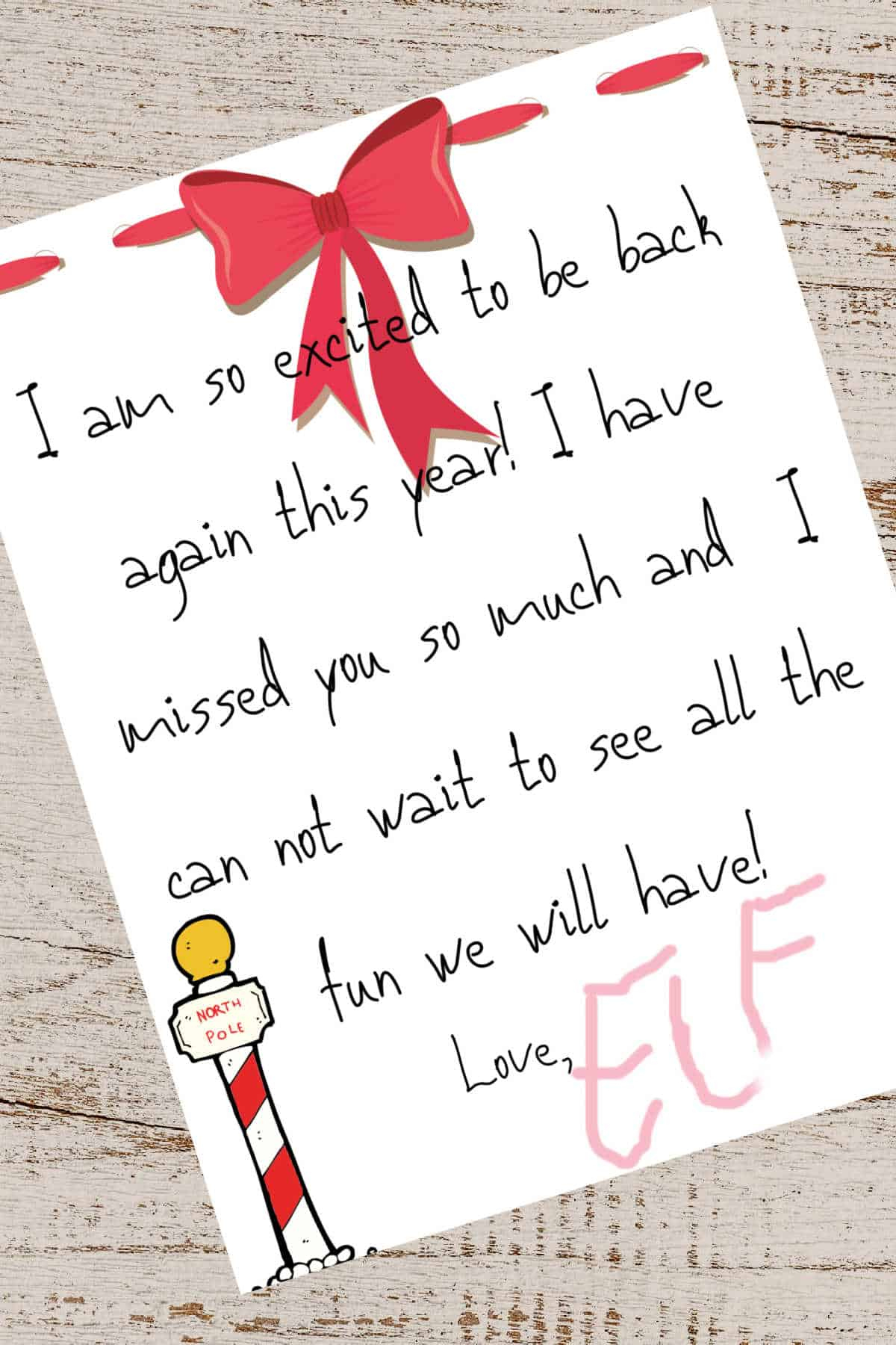 Elf On The Shelf I'M Back Letter Printable • Midgetmomma throughout Elf on the Shelf I'm Back Letter Free Printable