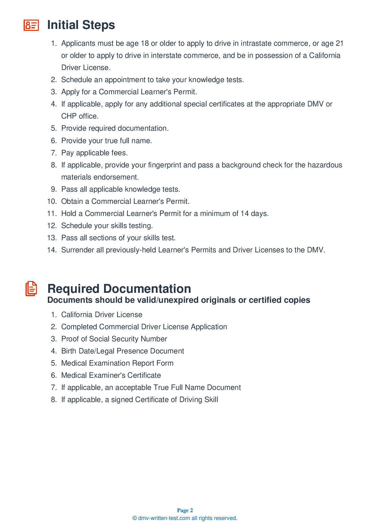 Free California Knowledge Test Class A - Real 2025 Cdl Questions! regarding Printable Dmv Practice Test With Answers California