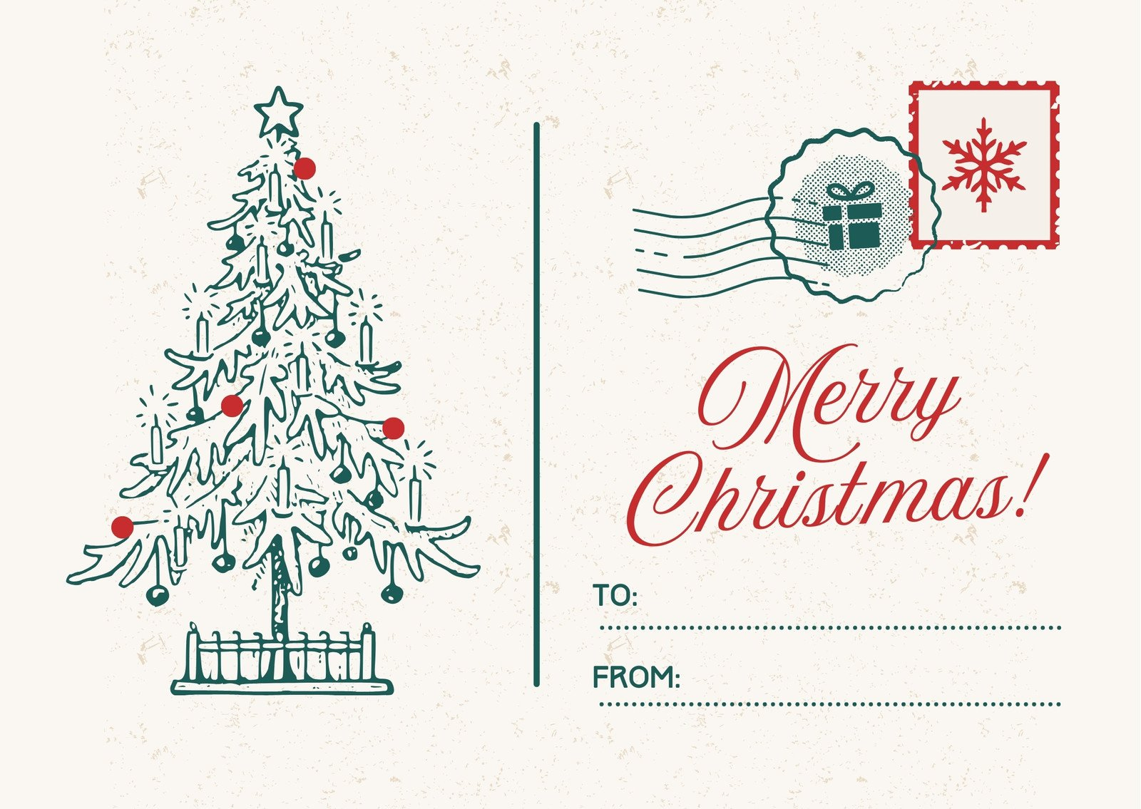 Free Custom Printable Christmas Card Templates | Canva in Christmas Card Maker Free Printable