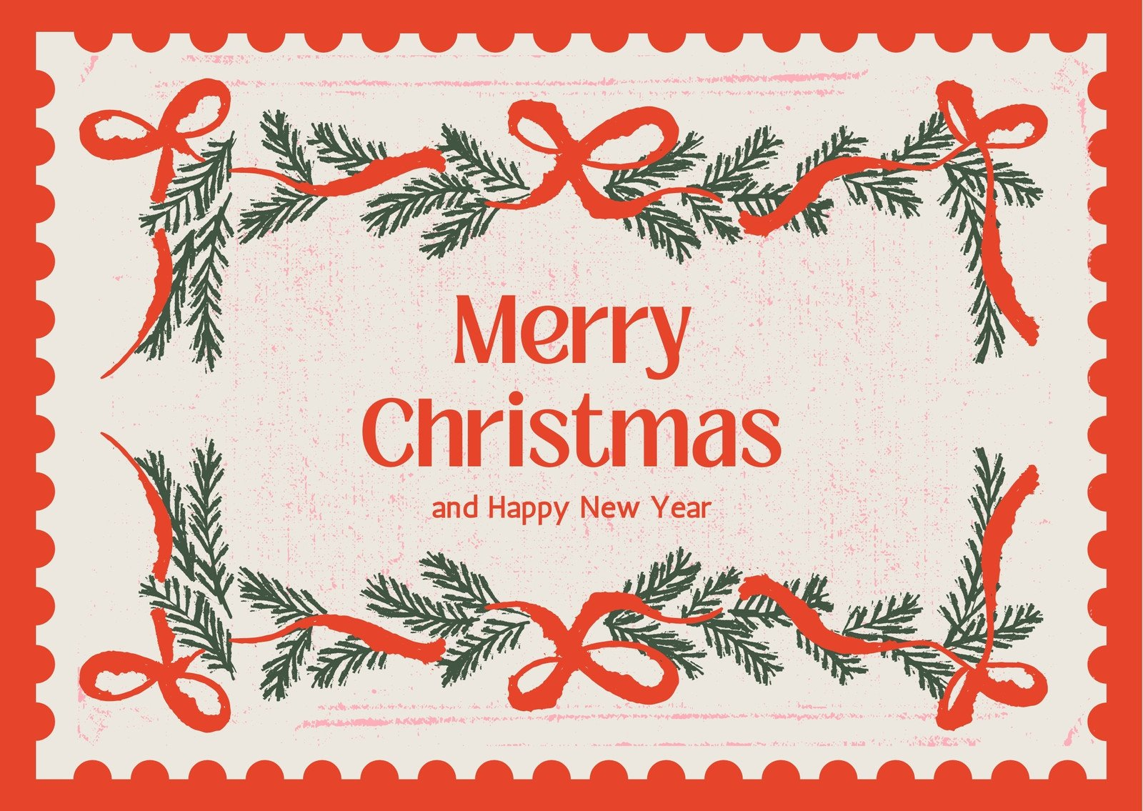 Free Custom Printable Christmas Card Templates | Canva inside Christmas Card Maker Free Printable