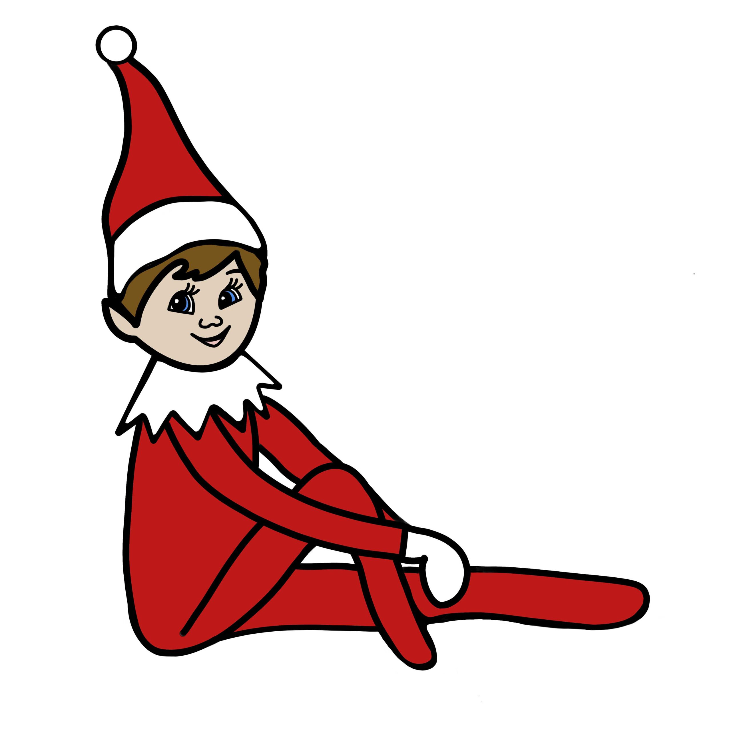 Free Elf On The Shelf Printable (Stickers Png ) - Like Love Do for Printable Pictures Of Elf On The Shelf