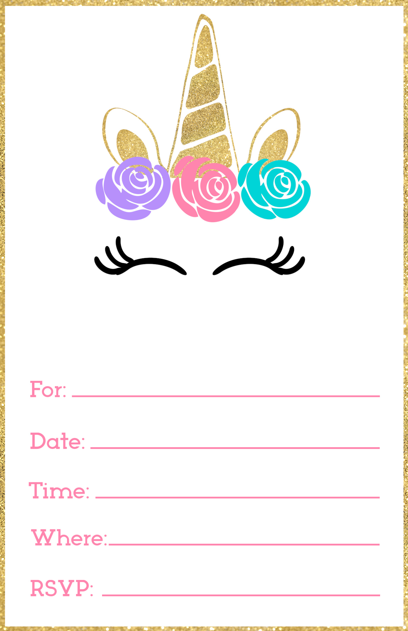 Free Printable Birthday Party Invitations Templates, Download Free for Invitation Templates Free Printable Birthday