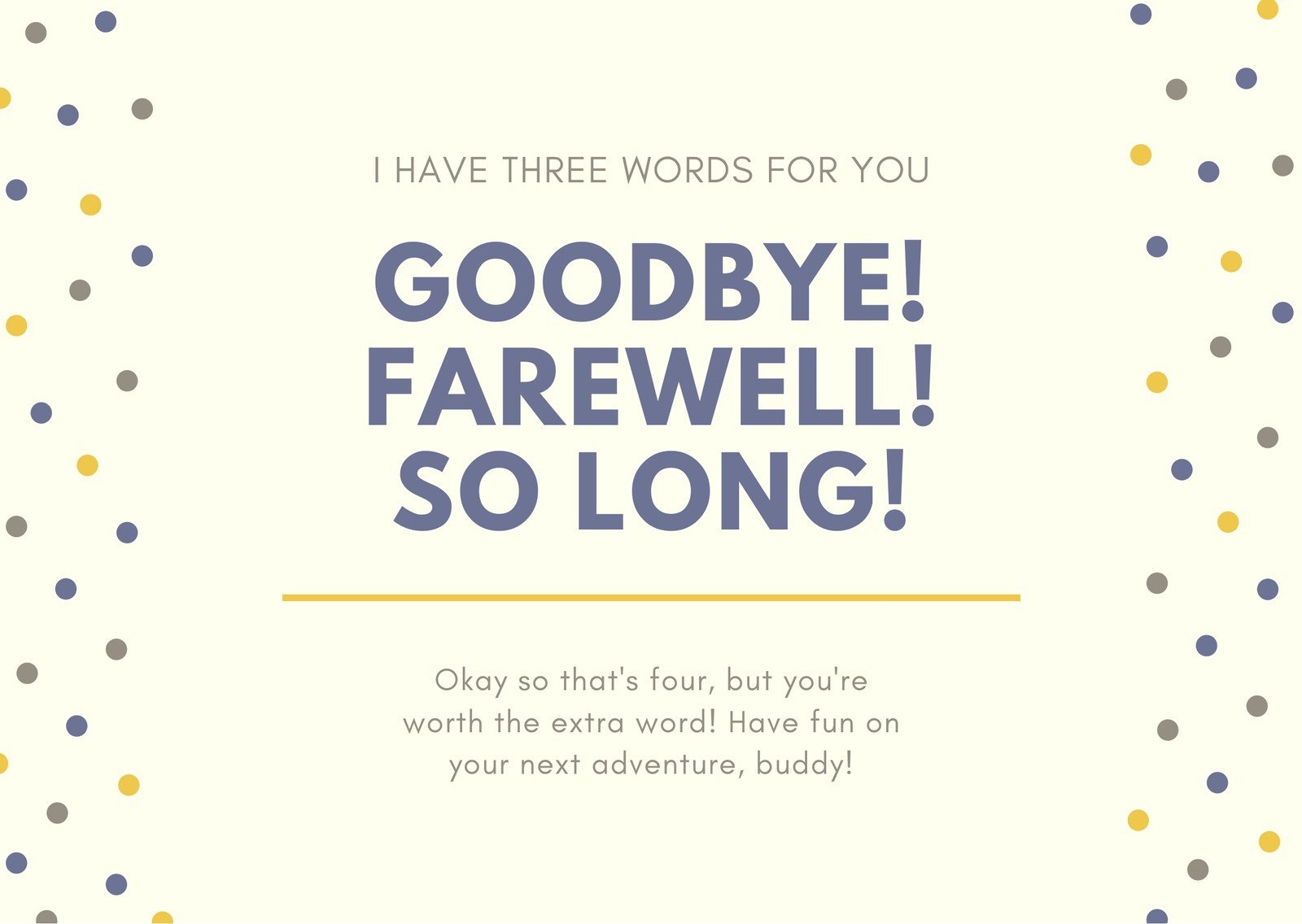 Free, Printable Farewell Card Templates To Personalize Online | Canva inside Farewell Cards For Coworkers Printable