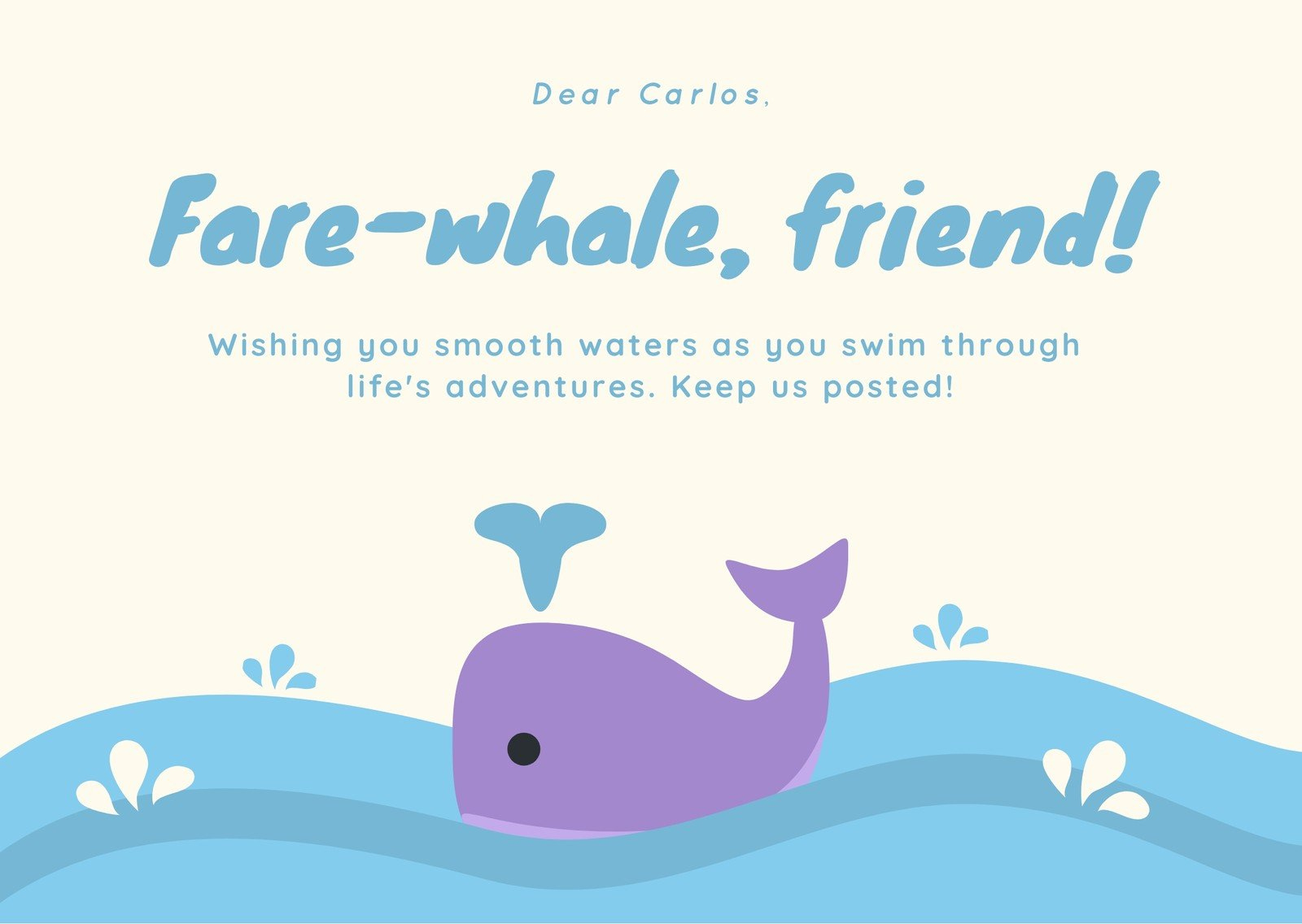 Free, Printable Farewell Card Templates To Personalize Online | Canva with regard to Farewell Cards For Coworkers Printable