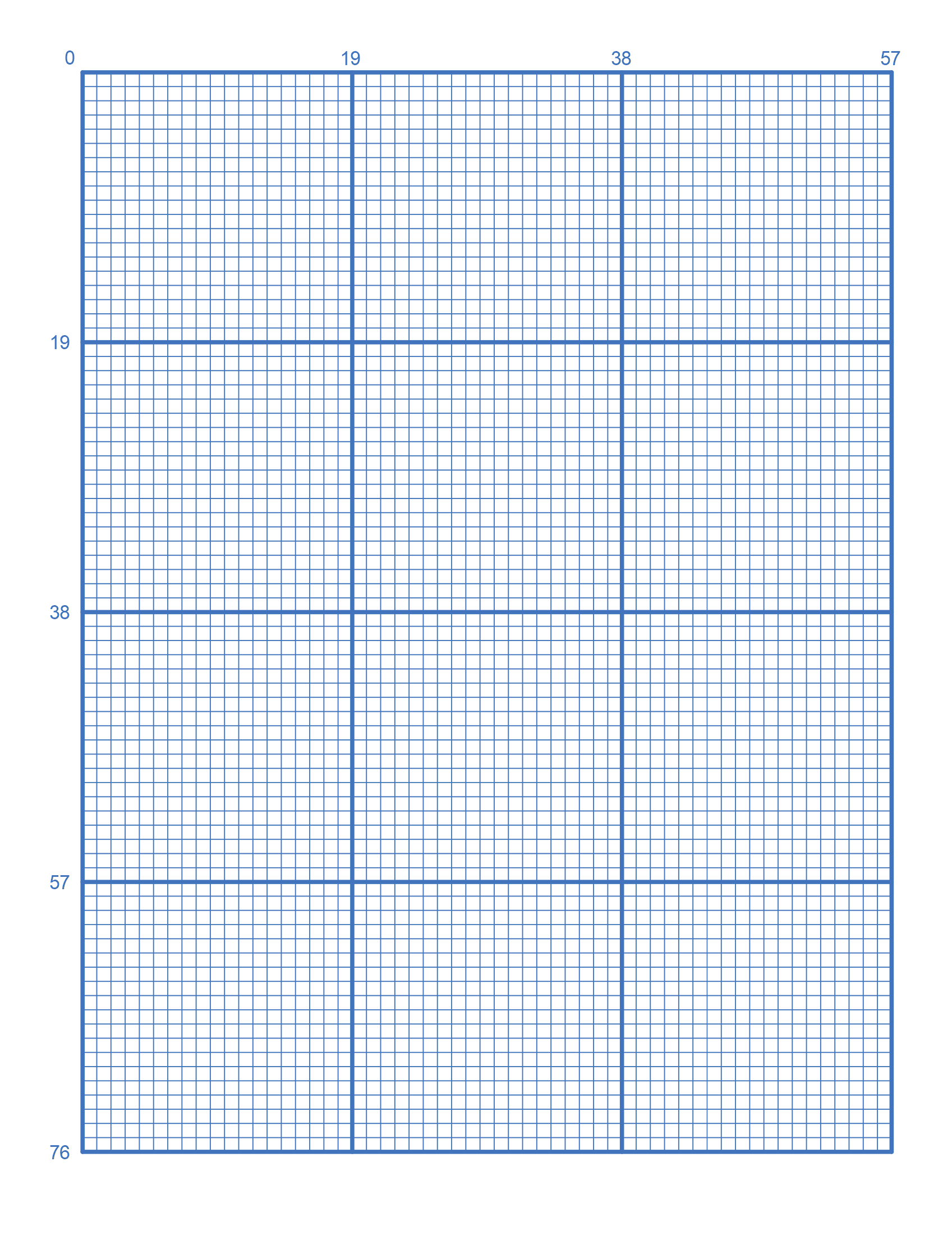 Free Printable Graph Paper (Online Grid Paper) – Free Printables for Printable 1 2 Inch Graph Paper