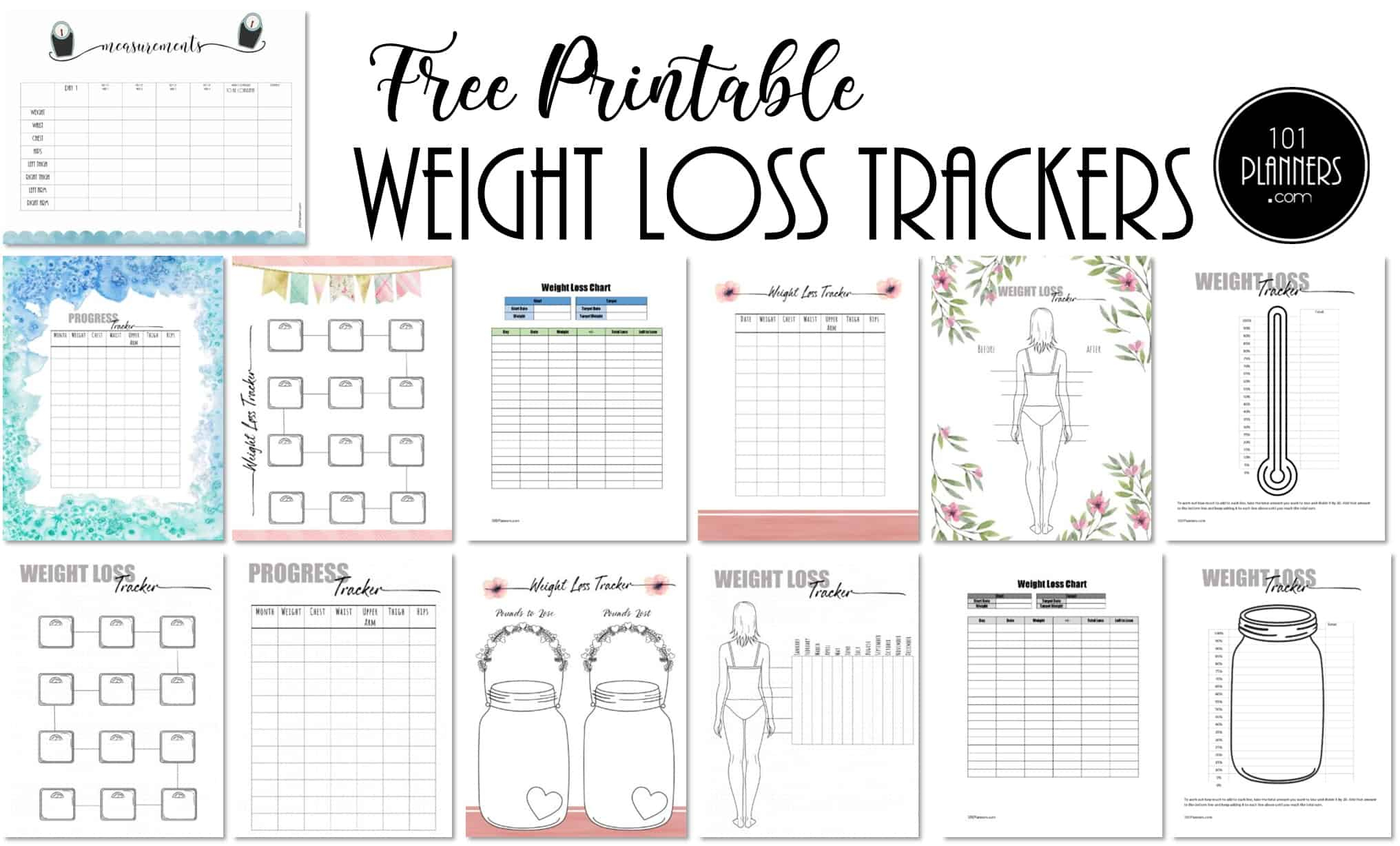 Free Weight Loss Tracker Printable | Customize Before You Print pertaining to Weight Loss Journal Free Printable