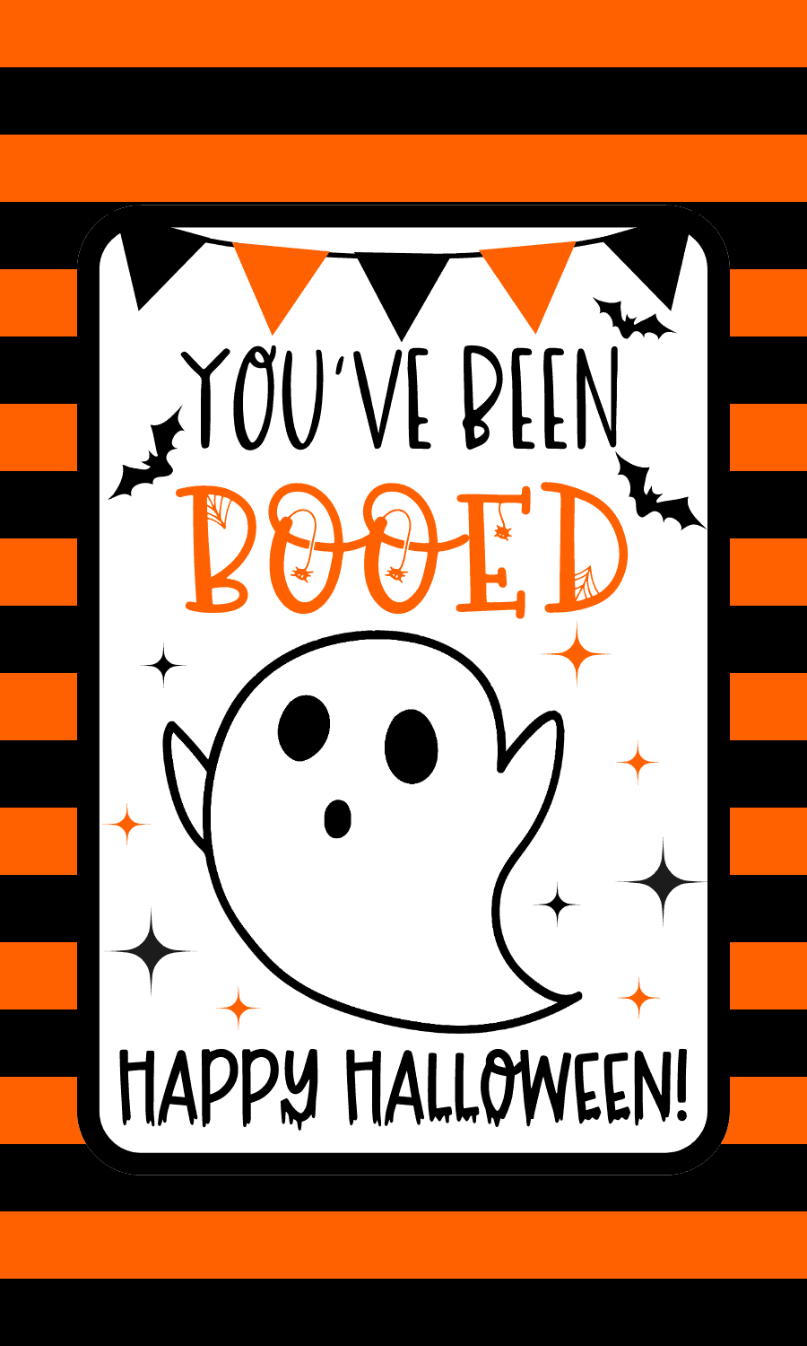 Free You'Ve Been Booed Printable Signs - Prudent Penny Pincher for I Ve Been Booed Printable