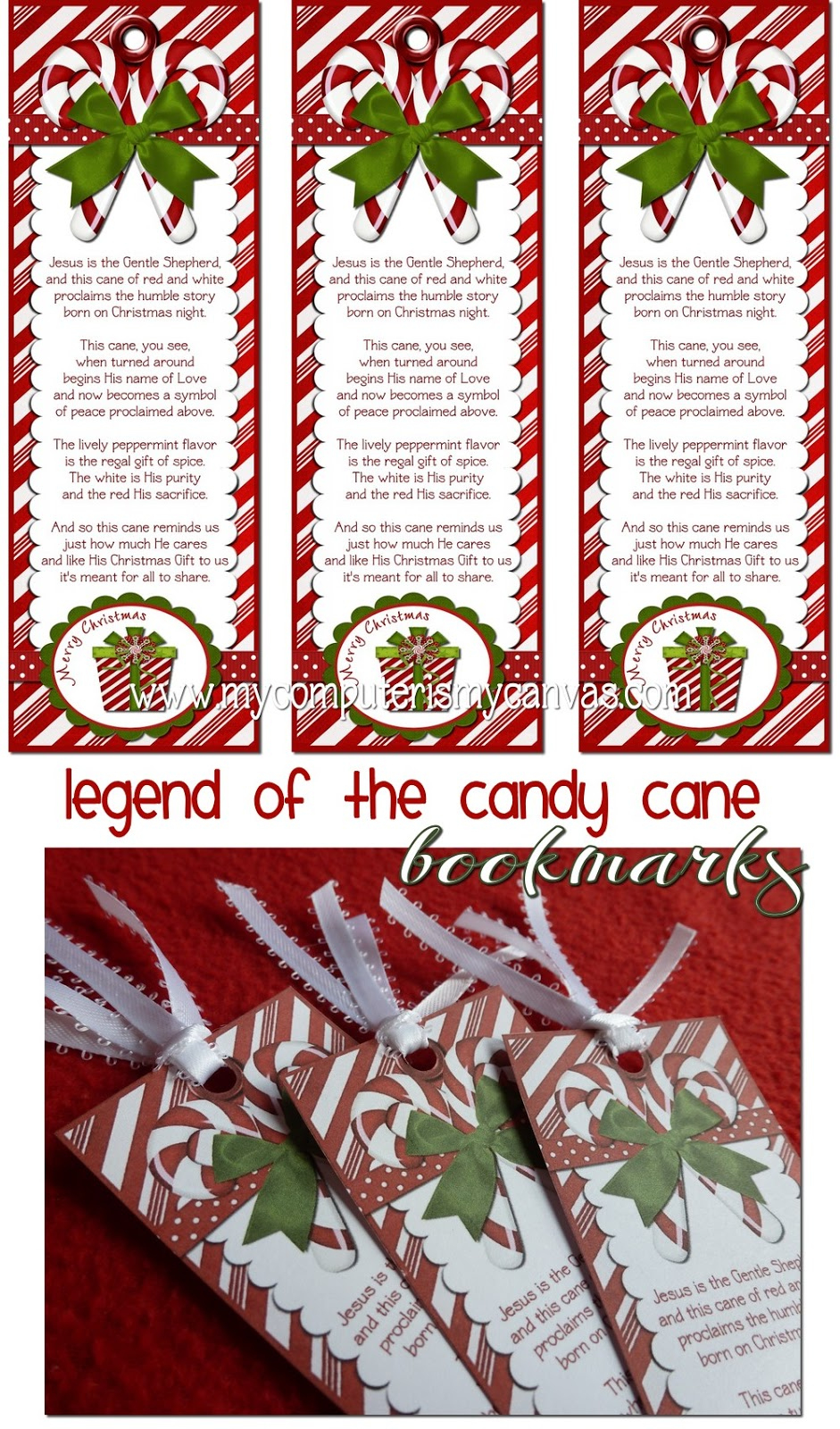 Freebie} Candy Cane Legend - My Computer Is My Canvas throughout Candy Cane Story Free Printable