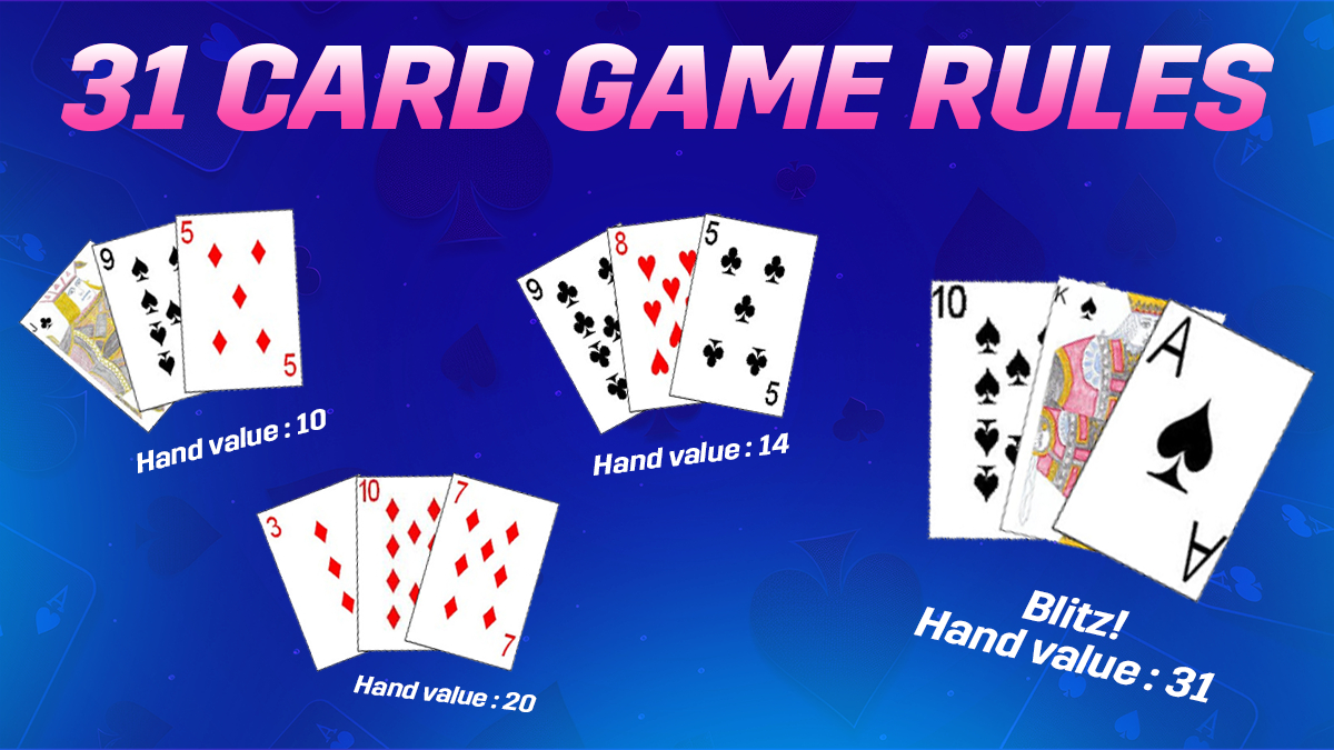 Fun 31 Card Game Rules For Beginners And Experienced Players for Printable Rules For Card Game 31