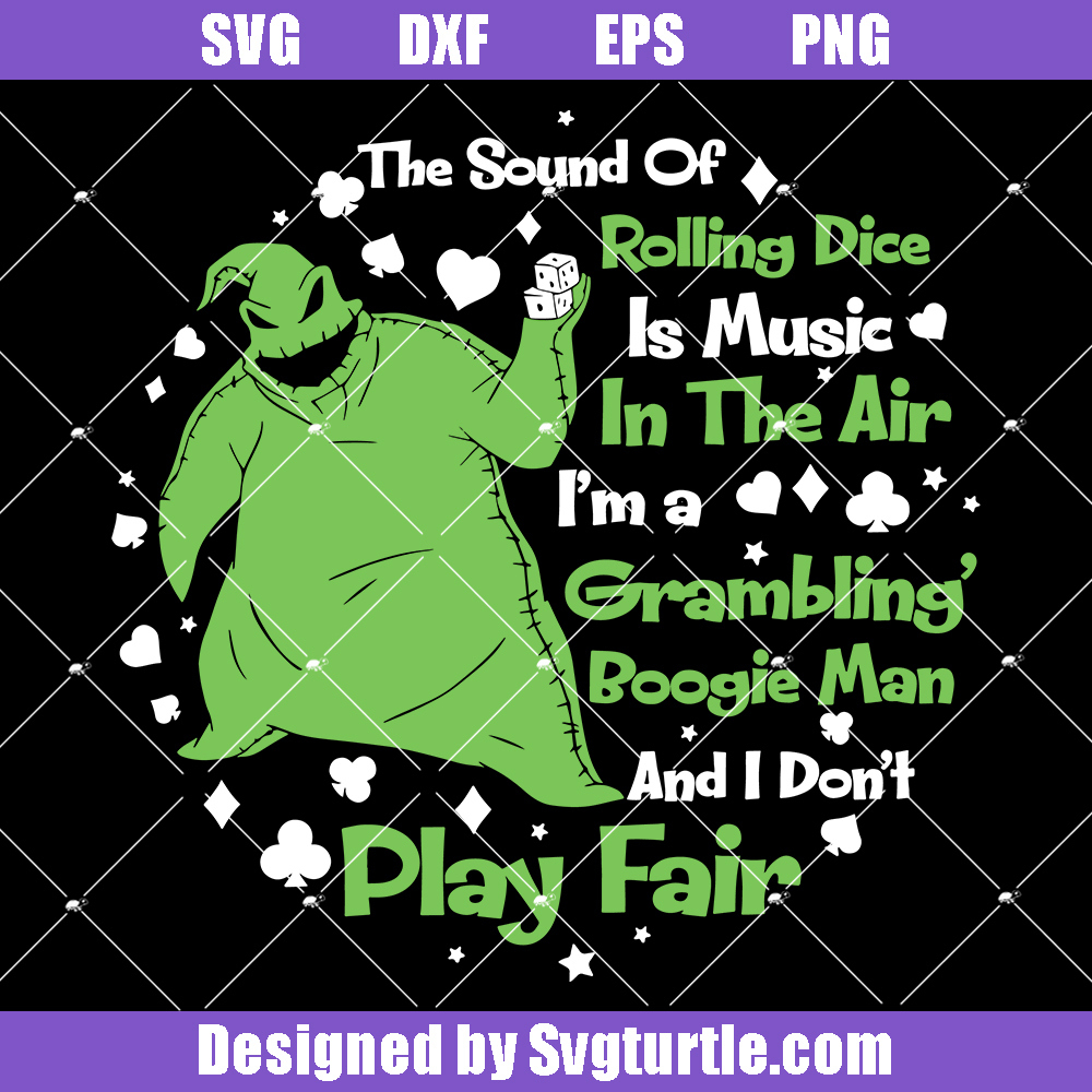 Gambling Dice Boogie Man Svg, Halloween Party Svg, Oogie regarding Oogie Boogie Man and Dice Stencil Printable