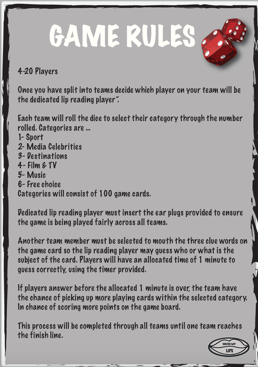 Game Rules – Design – D&Ad New Blood Research inside Printable Rules For Card Game 31