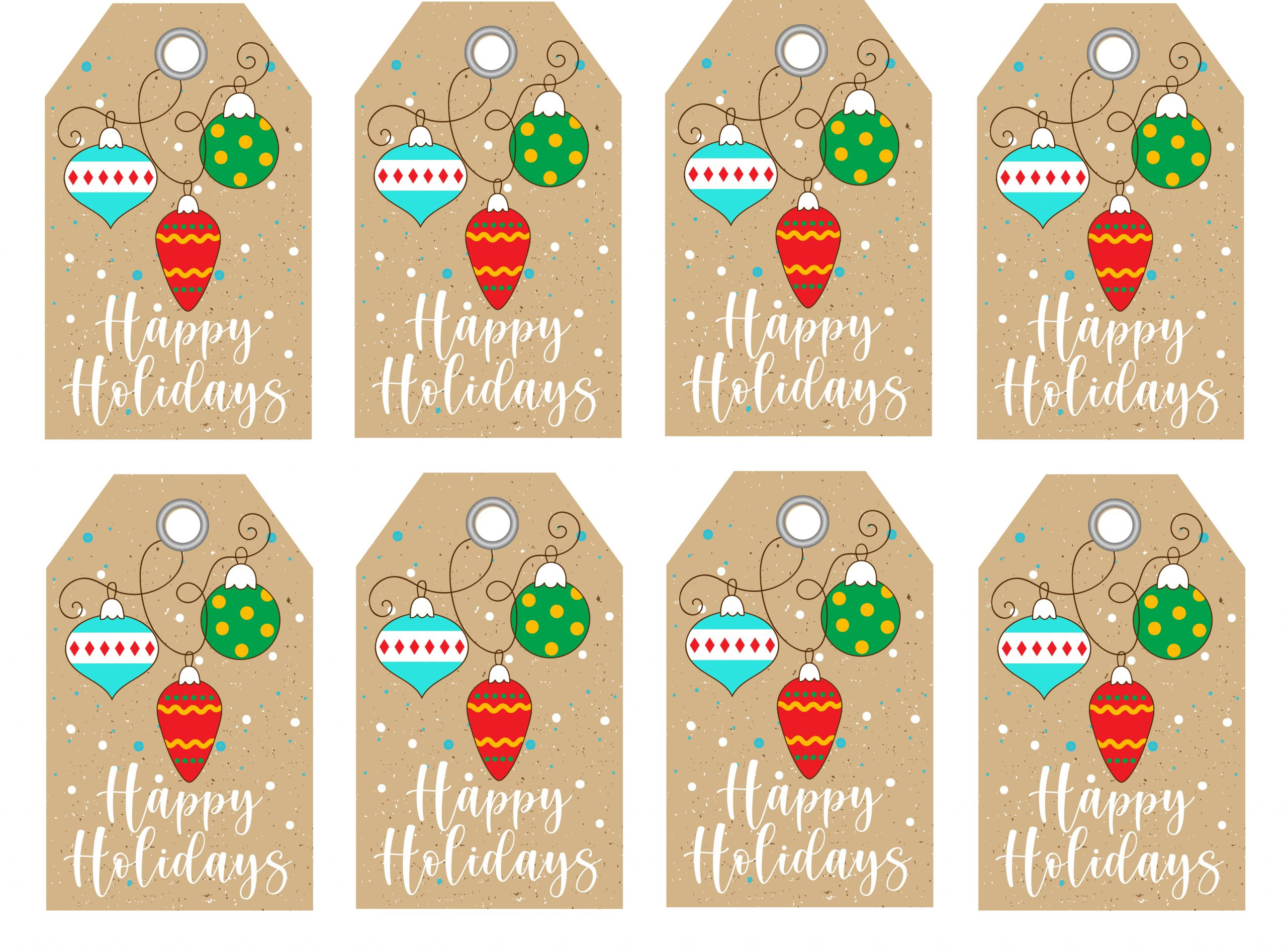 Get Free Printable Gift Tags – Texas Farm Bureau – Table Top with regard to Free Holiday Gift Tags Printable