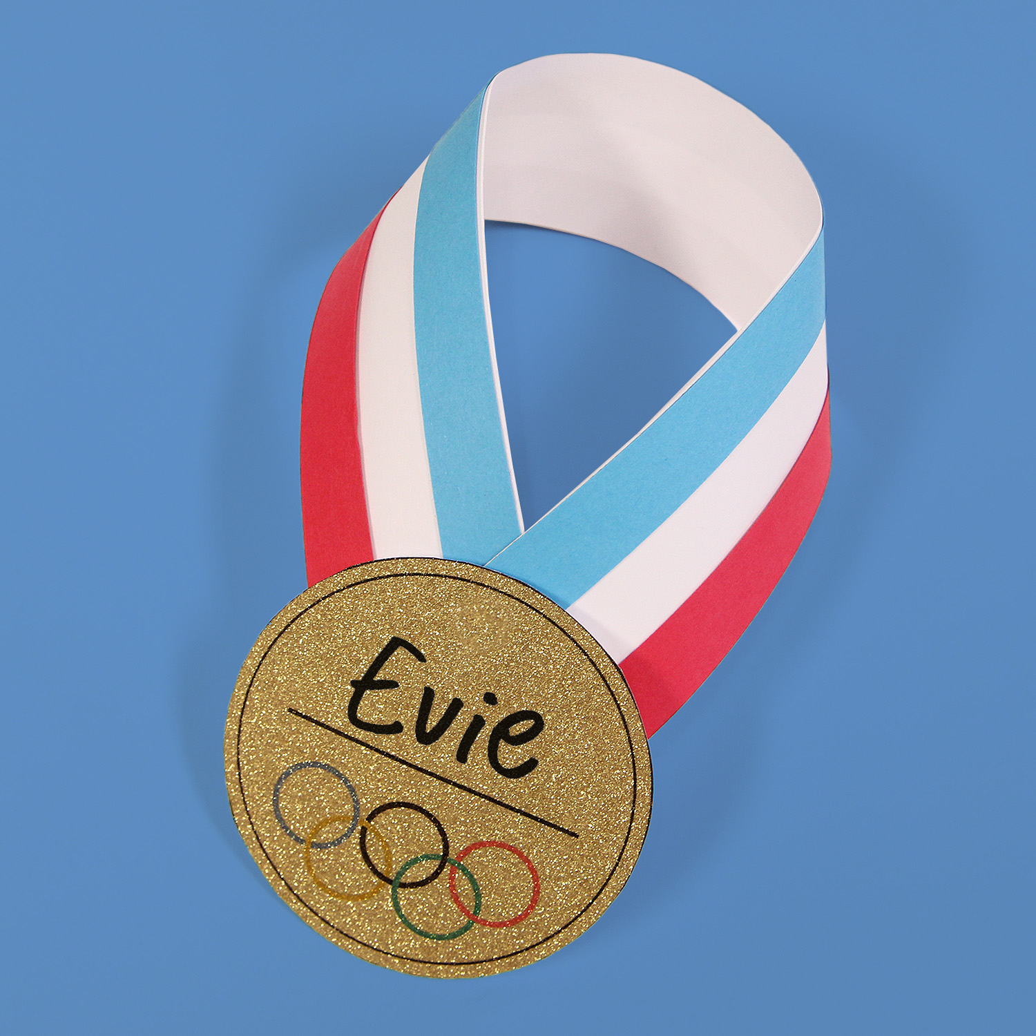 Gold Medals Craft - Free Printable Download pertaining to Printable Free Printable Olympic Medals