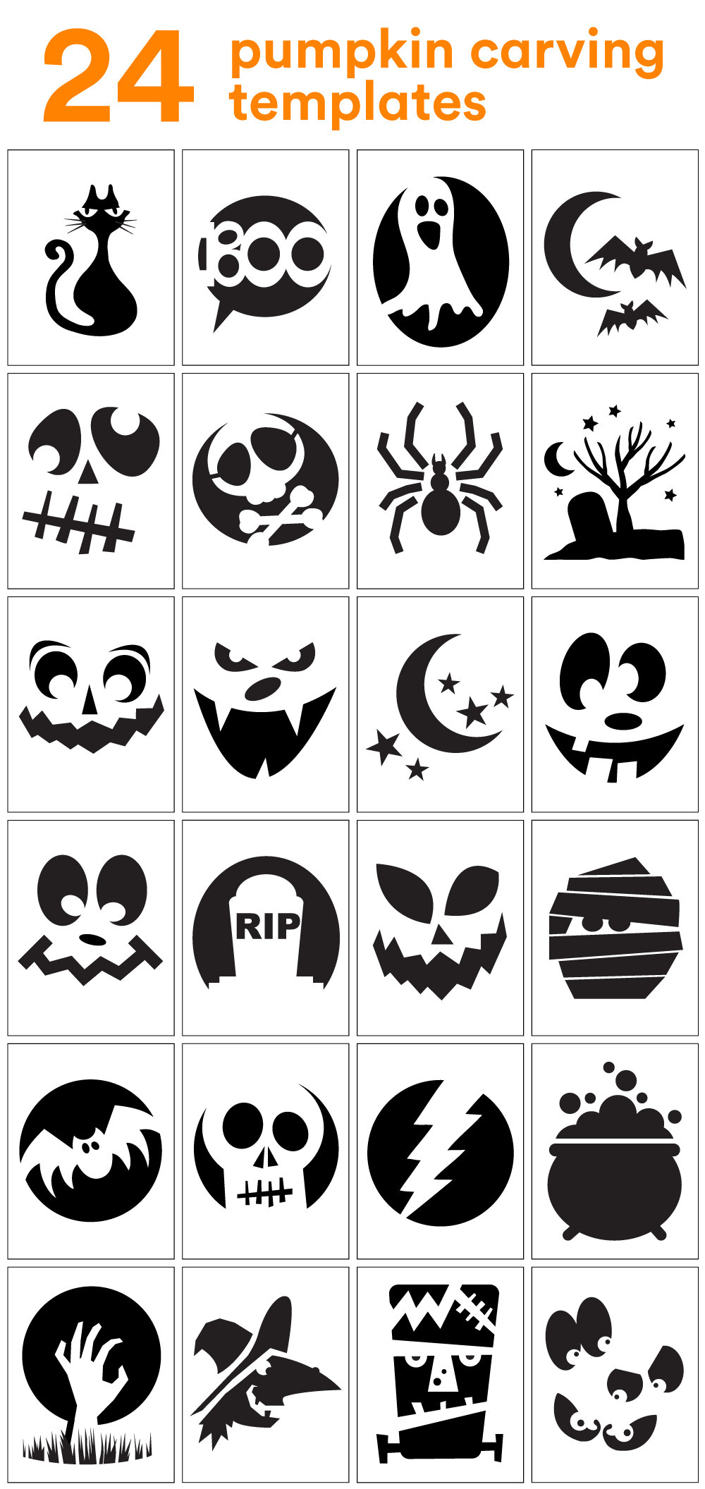 How To Carve The Coolest Pumpkin On The Block (Carving Stencils inside Free Printable Halloween Pumpkin Carving Templates