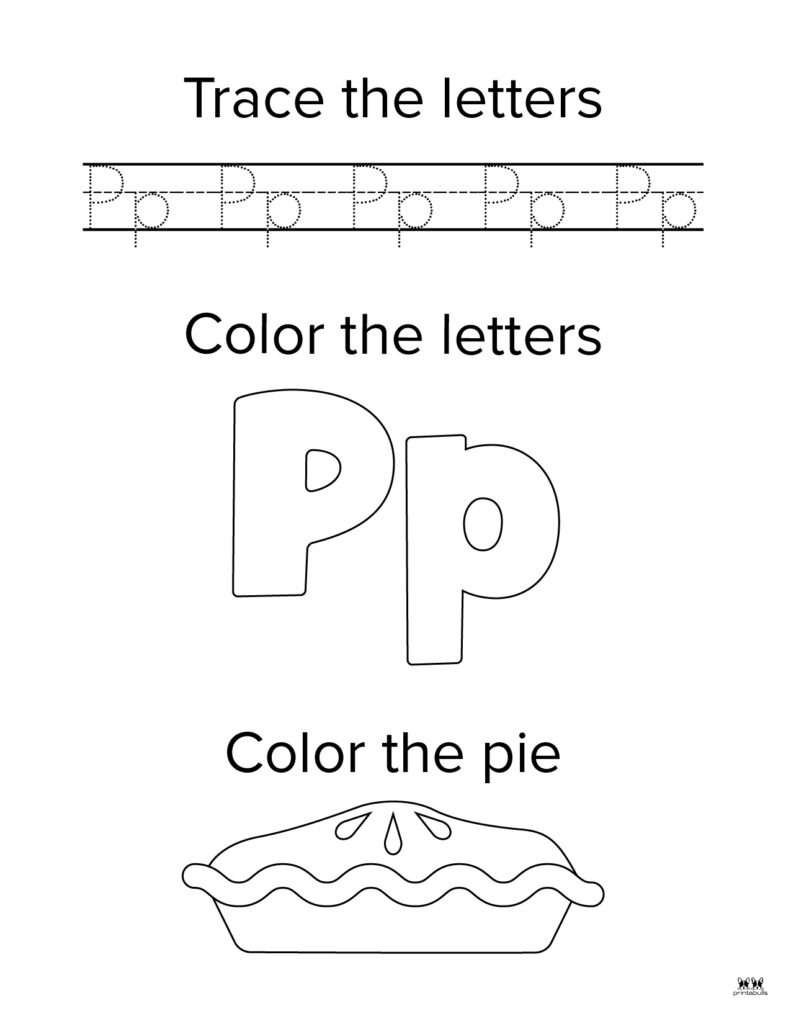 Letter P Worksheets - 50 Free Printables | Printabulls regarding Free Printable Letter P Worksheets