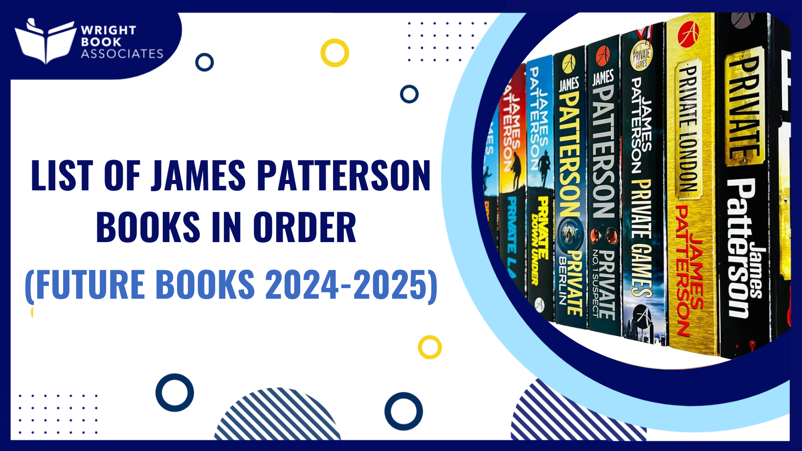 List Of James Patterson Books In Order (Upcoming 2025-2026) in James Patterson Books In Order Printable List