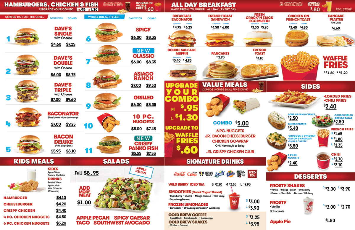 Menu Prices | Baamboozle - Baamboozle | The Most Fun Classroom Games! in Printable Wendy's Menu with Pictures and Prices