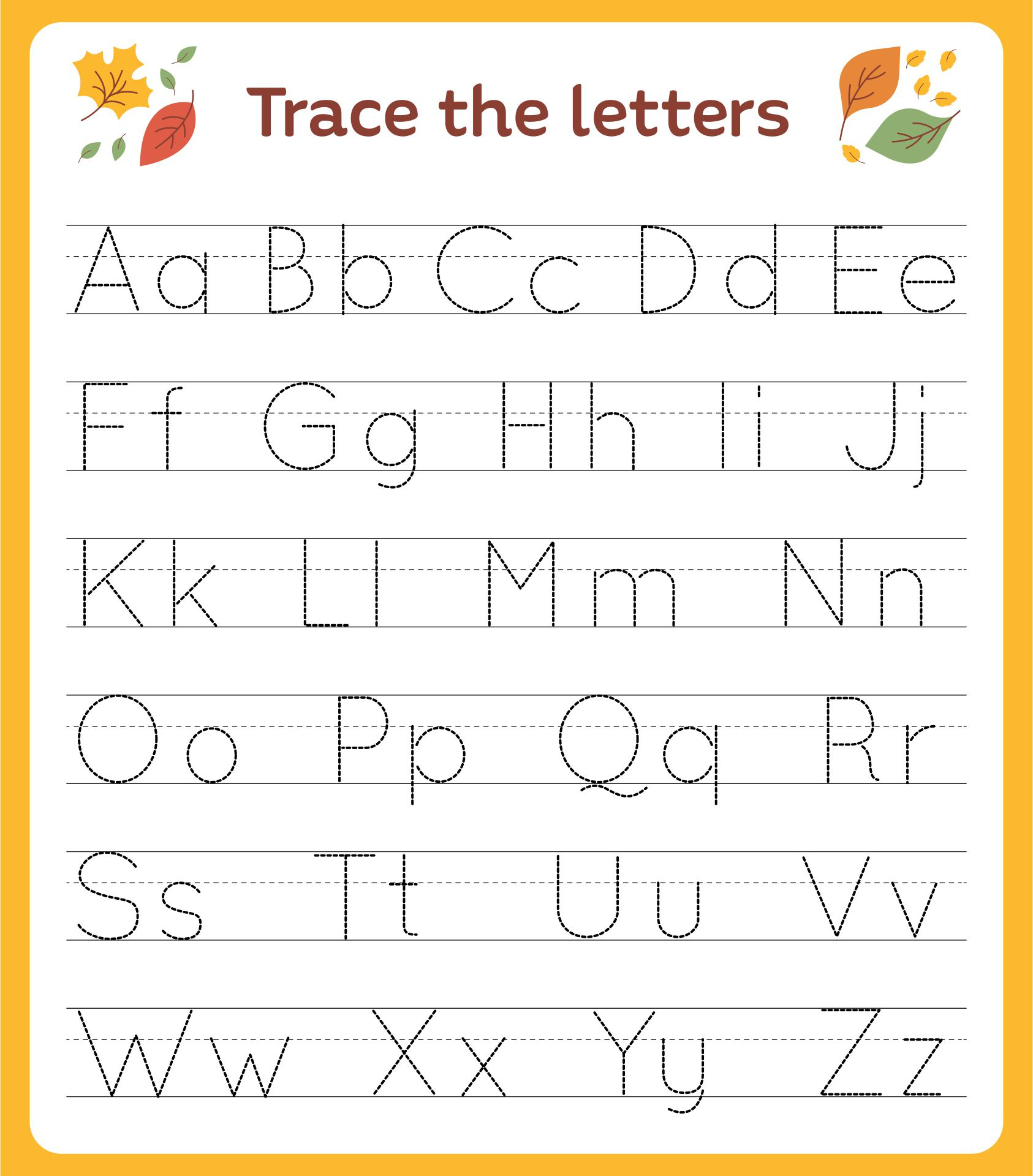 Preschool Tracing Worksheets - Preschool Mom - Worksheets Library in Free Printable Letter Tracing Worksheets For Preschoolers