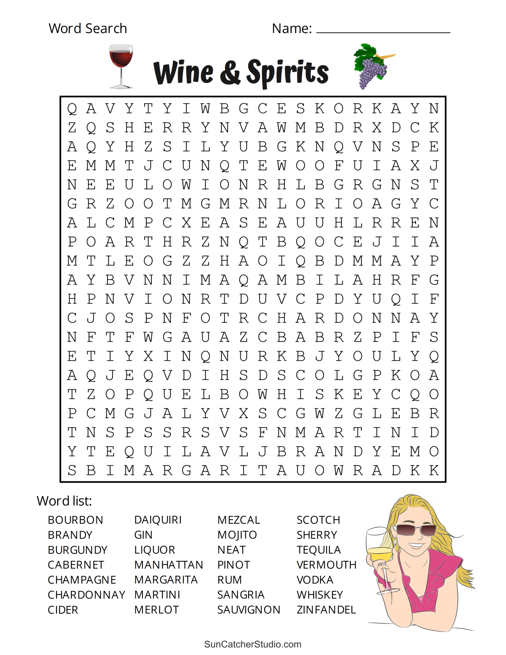 Printable Adult Word Search Puzzles (Word Find) – Free Printables in Free Printable Adult Word Search Puzzles