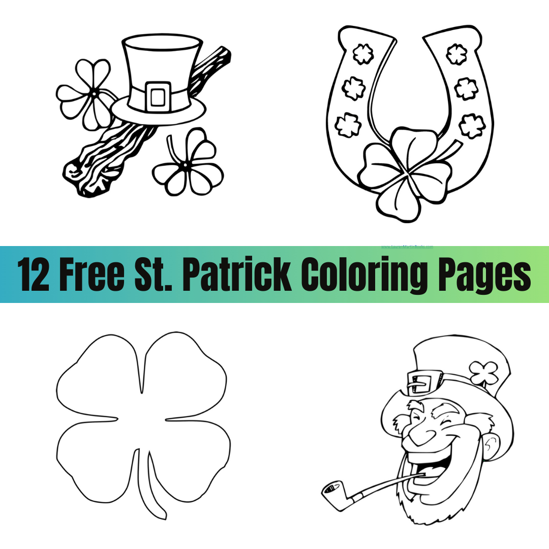 Printable St. Patrick'S Day Coloring Pages Pdf — Lauren Martin within Free Printable St Patrick's Day Crafts