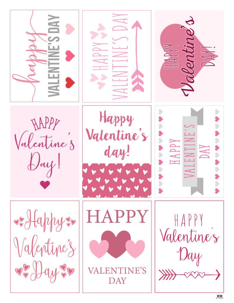 Printable Valentine'S Day Cards - 250+ Free Printables | Printabulls with regard to Valentine's Day Cards Printable