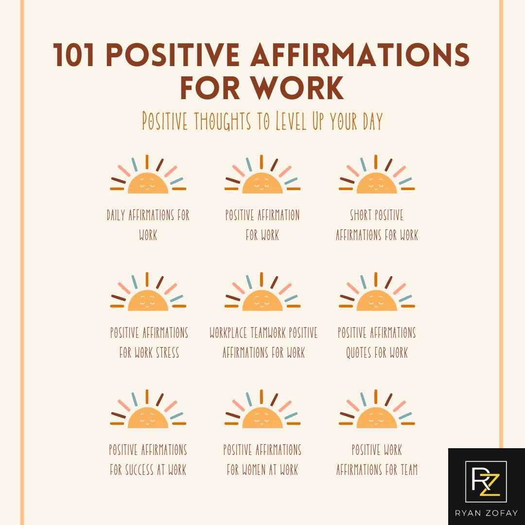 Ryan Zofay | Resourcefulness Is The Key To Success for Positive Affirmations For Work Printable