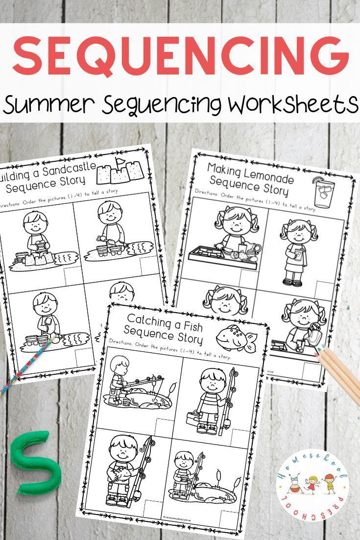 Sequencing Cards And Activities For Preschoolers within Sequencing Pictures to Tell a Story Printable