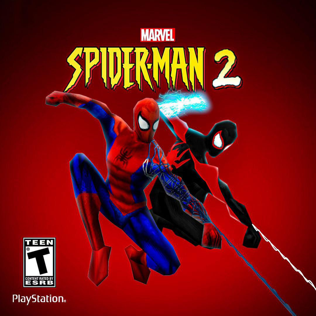 Spider-Man 2000 Inspired Cover For Insomniac'S Spider-Man 2 : R pertaining to Spider Man 2 Move List Printable List Reddit