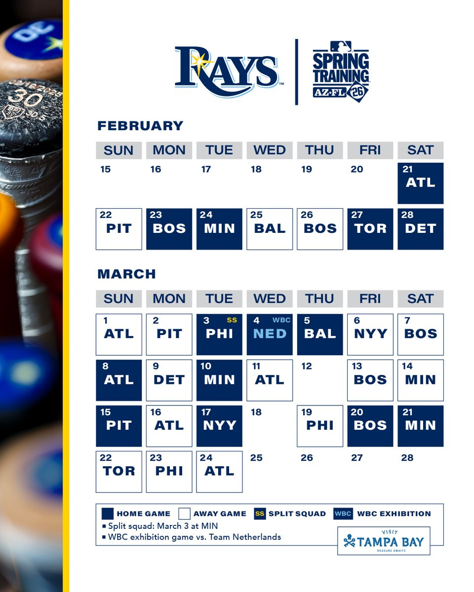 Tampa Bay Rays On X throughout Tampa Bay Rays Printable Schedule