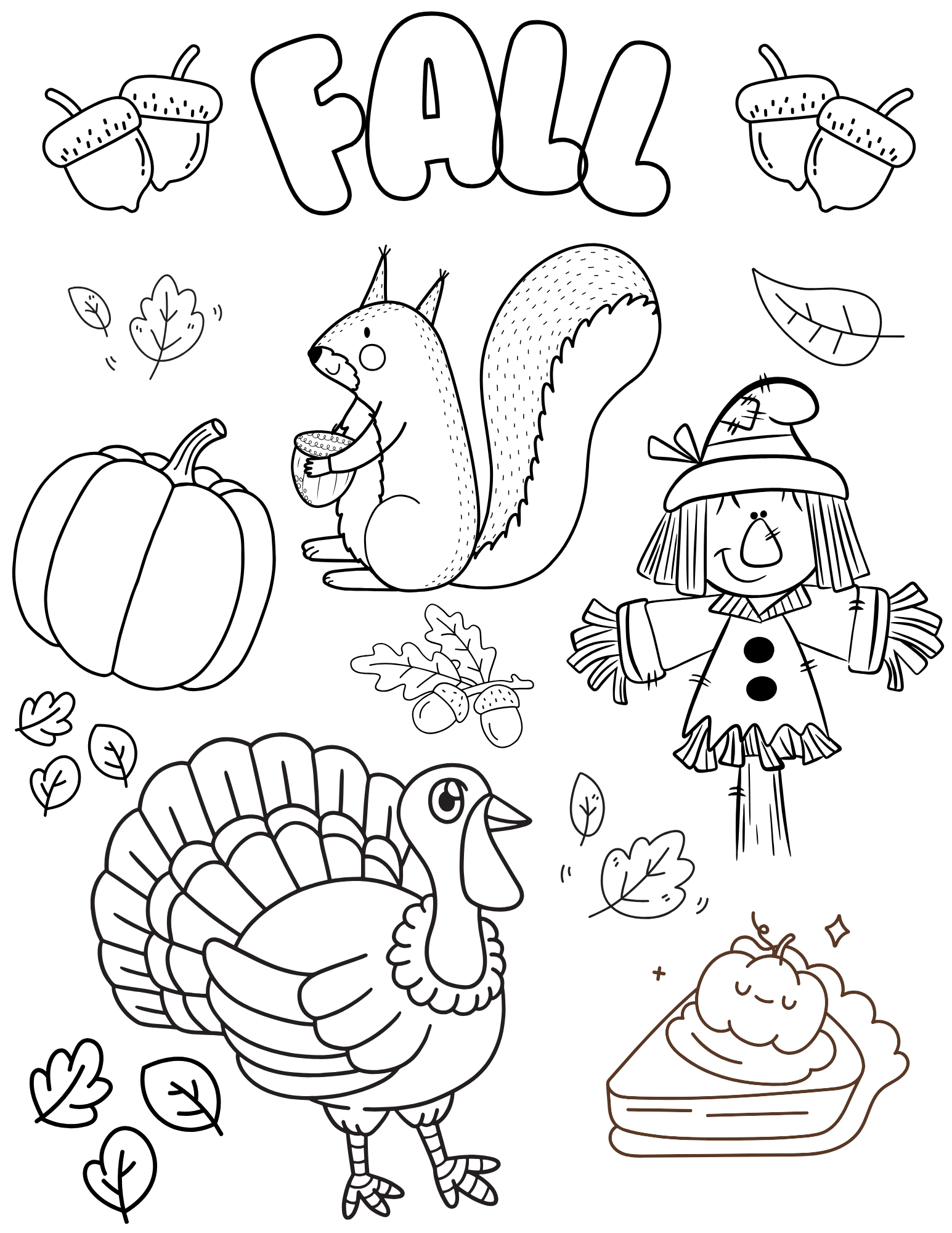 Thanksgiving Activities For Kids: Free Printable Thanksgiving regarding Free Printable Pictures Of Thanksgiving