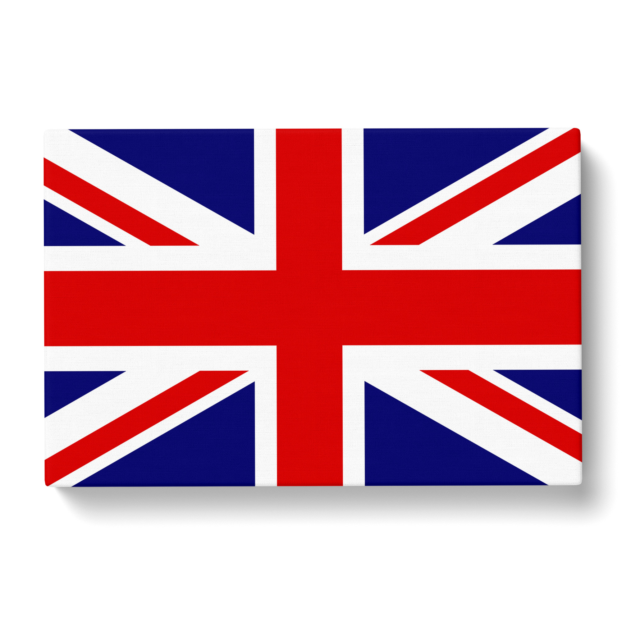 Union Jack British Flag (4) Canvas Wall Art Print Framed Picture with Flag of United Kingdom Printable