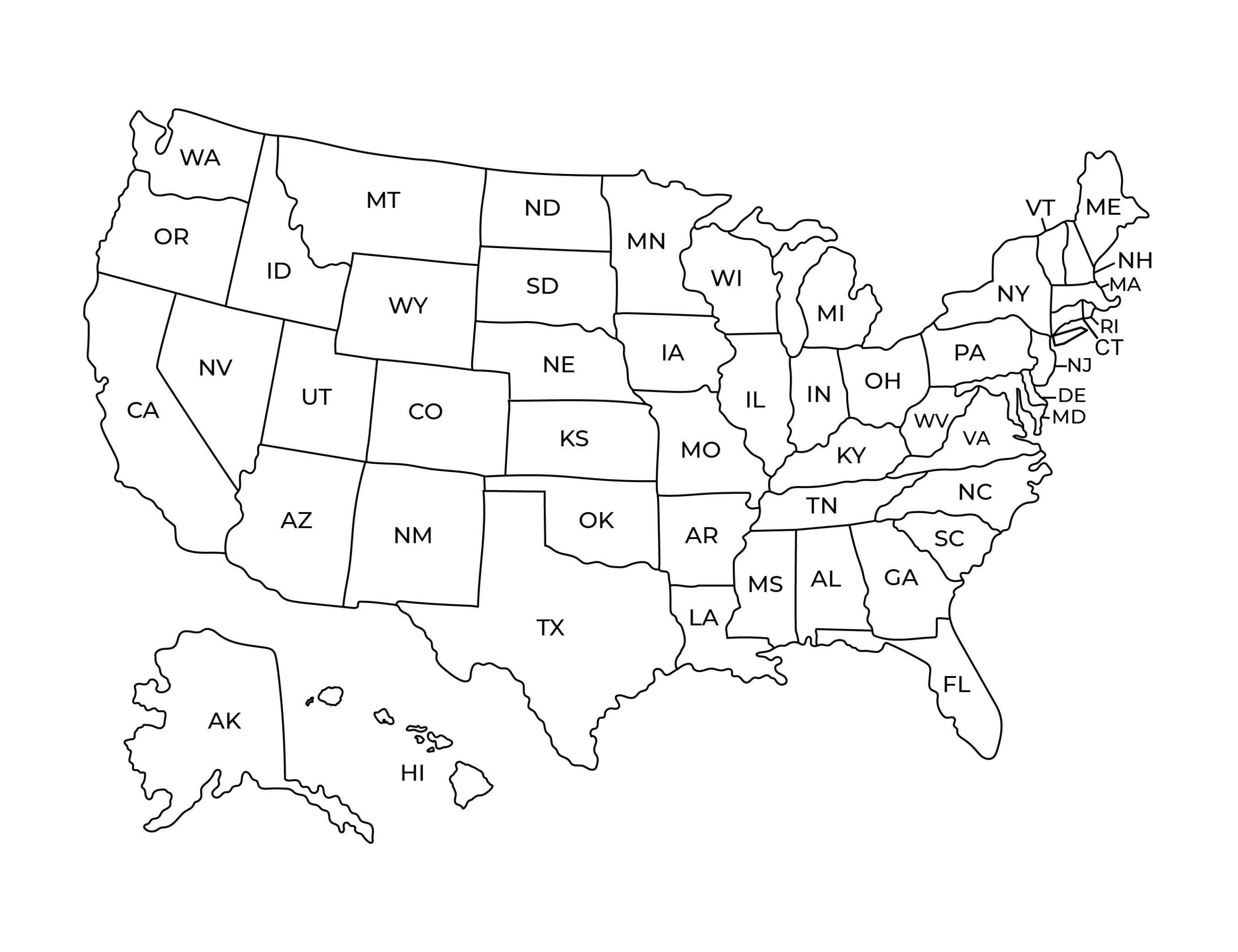 Us Map Image Of United States Black And White North America within Map Of The United States Black And White Printable