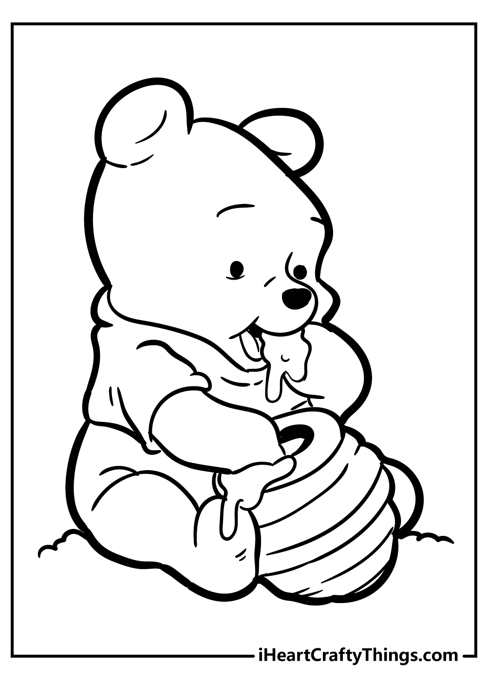 Winnie The Pooh Coloring Pages (35 Free Printables) inside Winnie The Pooh Free Printables