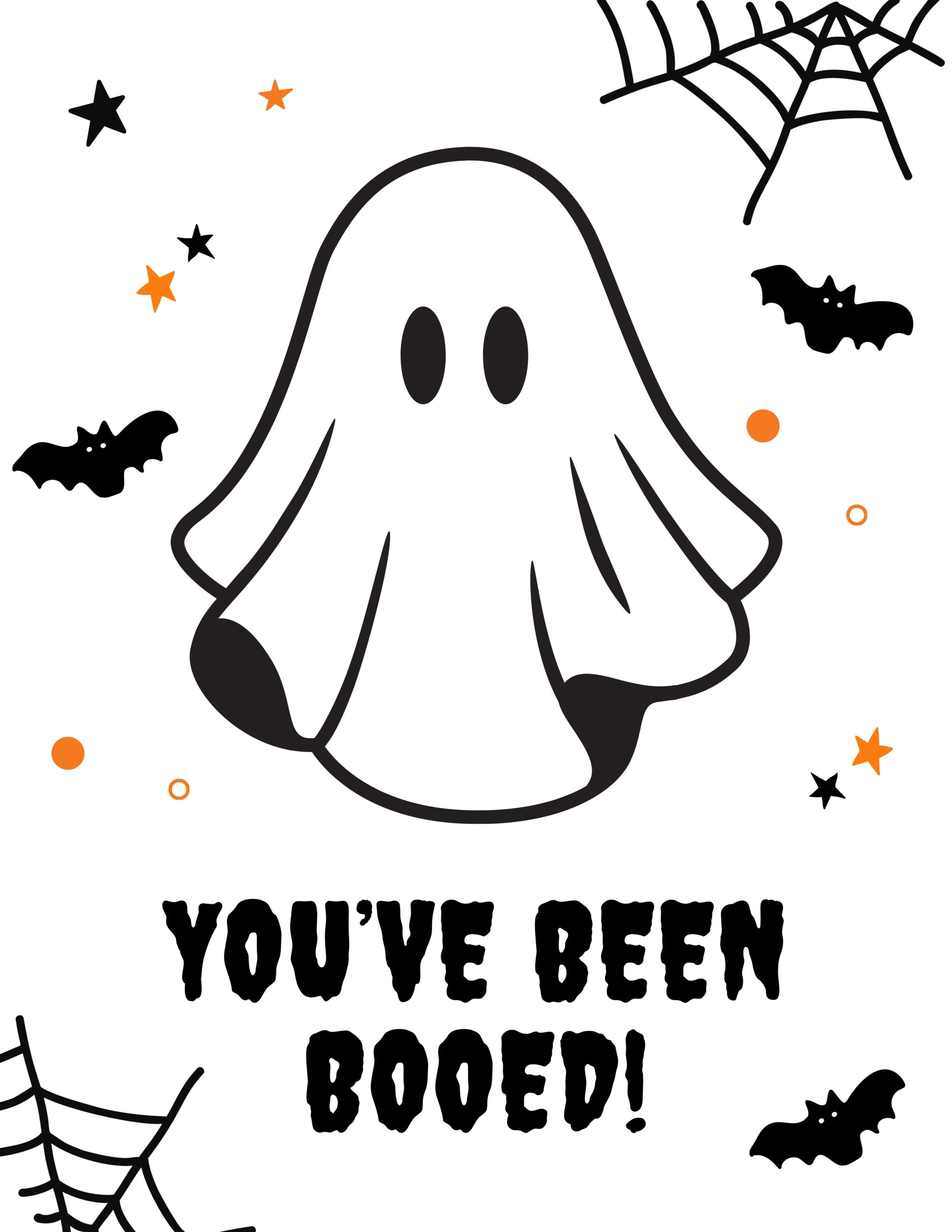 You'Ve Been Booed Printables - Free Printables in I Ve Been Booed Printable
